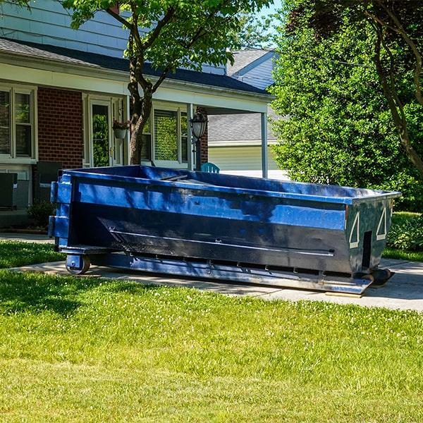 you can rent a residential dumpster for a duration ranging from one day to several weeks based upon your needs